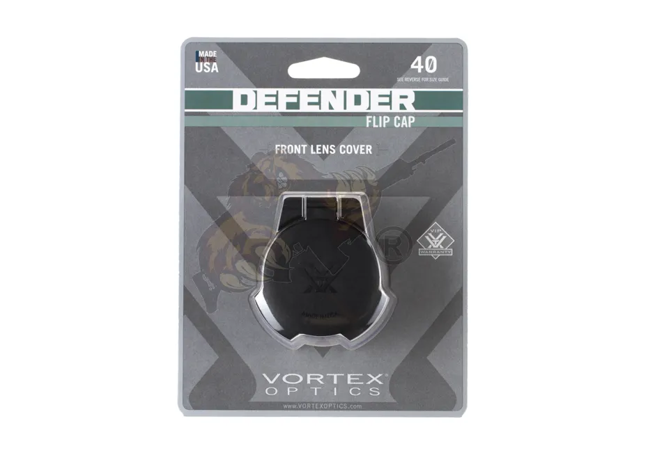 Defender Flip-Cap Objective 40mm - Vortex Optics