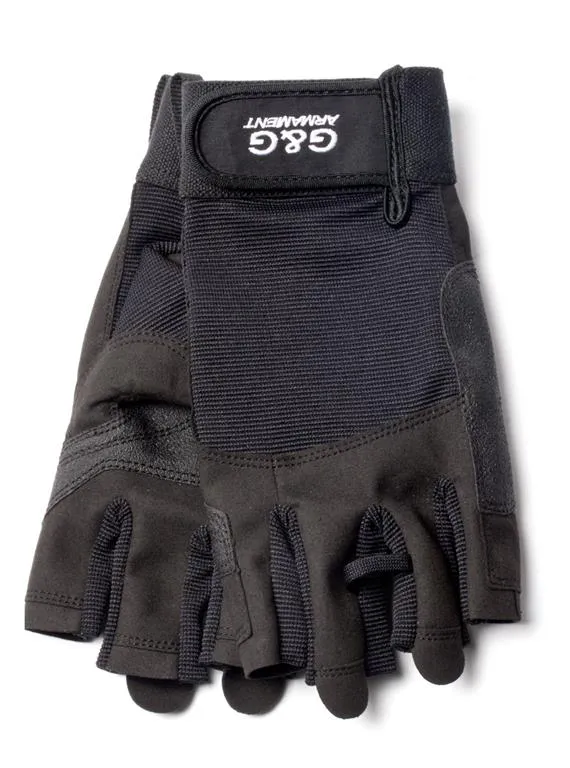 Multi-function Half-Finger Tactical Gloves in Schwarz (G&G) - XXL