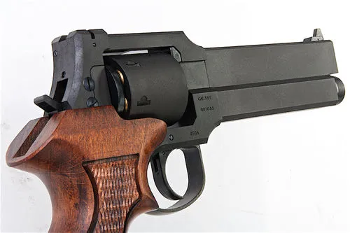 Marushin Mateba Revolver 6mm X-Cartridge Series Black HW Wood Grip Version -F-