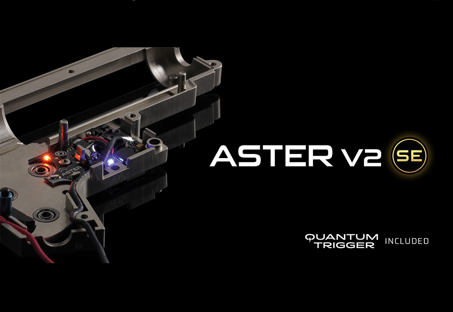 ASTER™ V2 SE Lite + Quantum Trigger - Rückseitig verkabelt - Gate Electronics