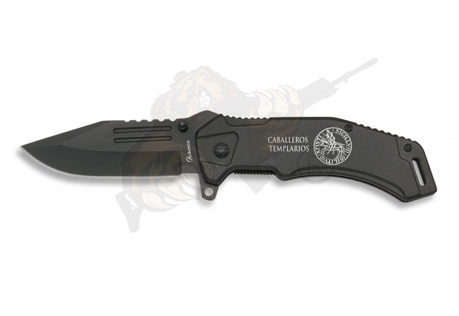 Tactical Pocket Knife Black - GR195
