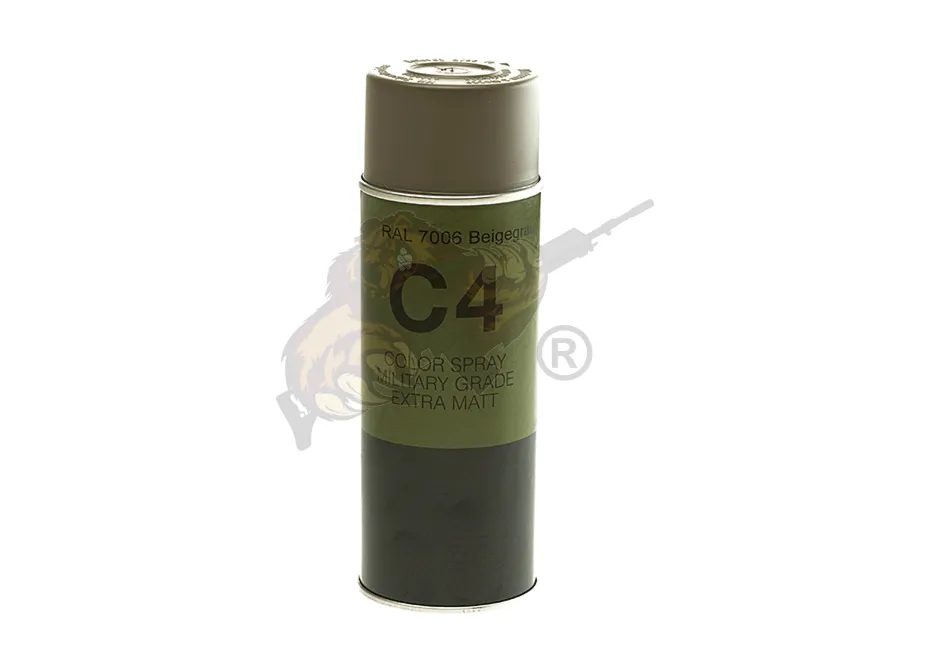 C4 Mil Grade Color Spray in RAL 7006 Beigegrau - Armamat