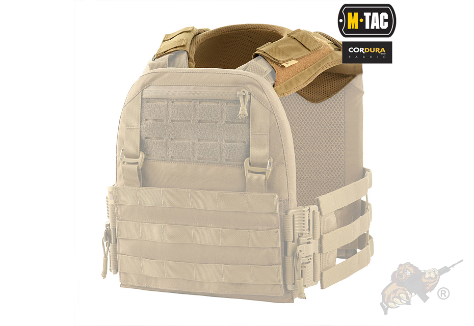 M-Tac Shoulder Damper for Plate Carrier Cuirass QRS -Coyote-