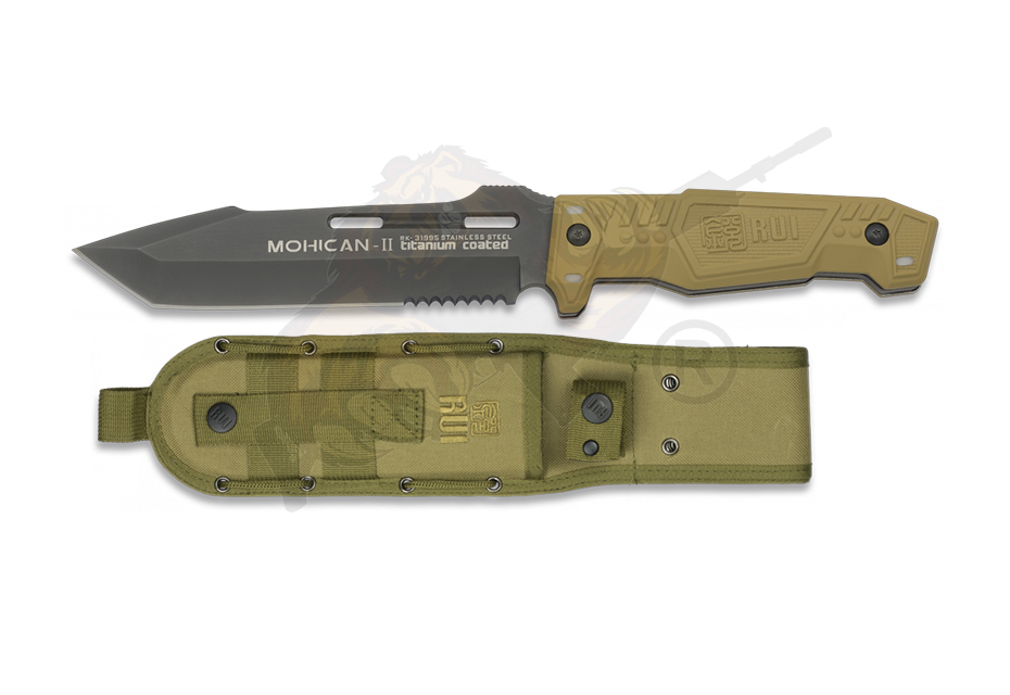 Taktisches Messer MOHICAN II Coyote - RUI