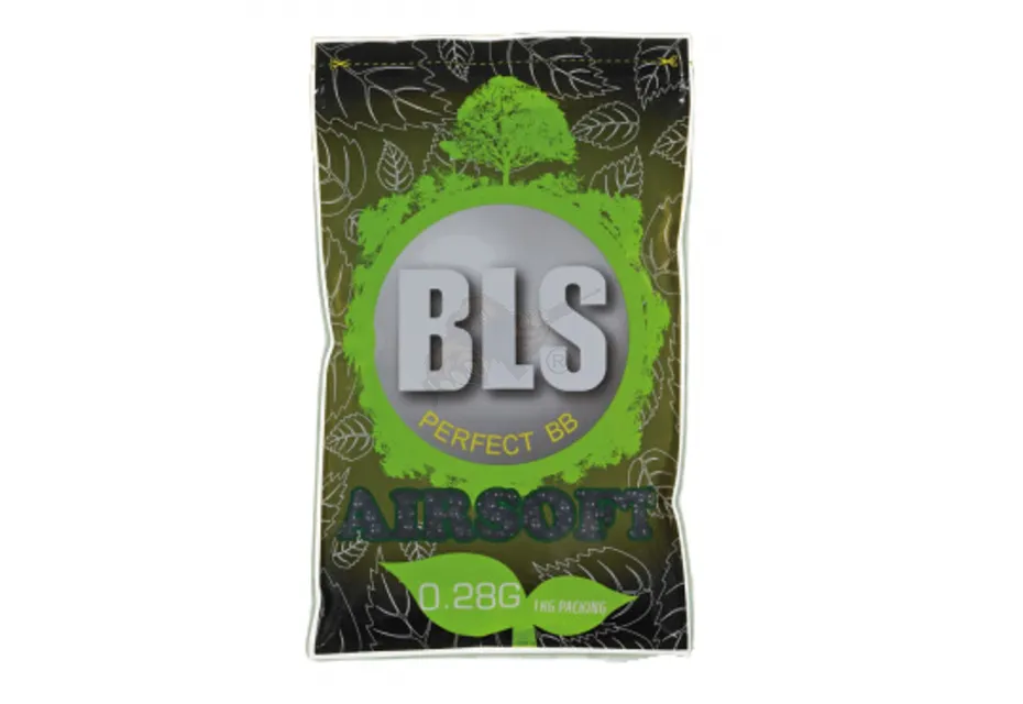 BLS Airsoft Bio (TüV) BB`s 0.28g (3500 Stück) - Black