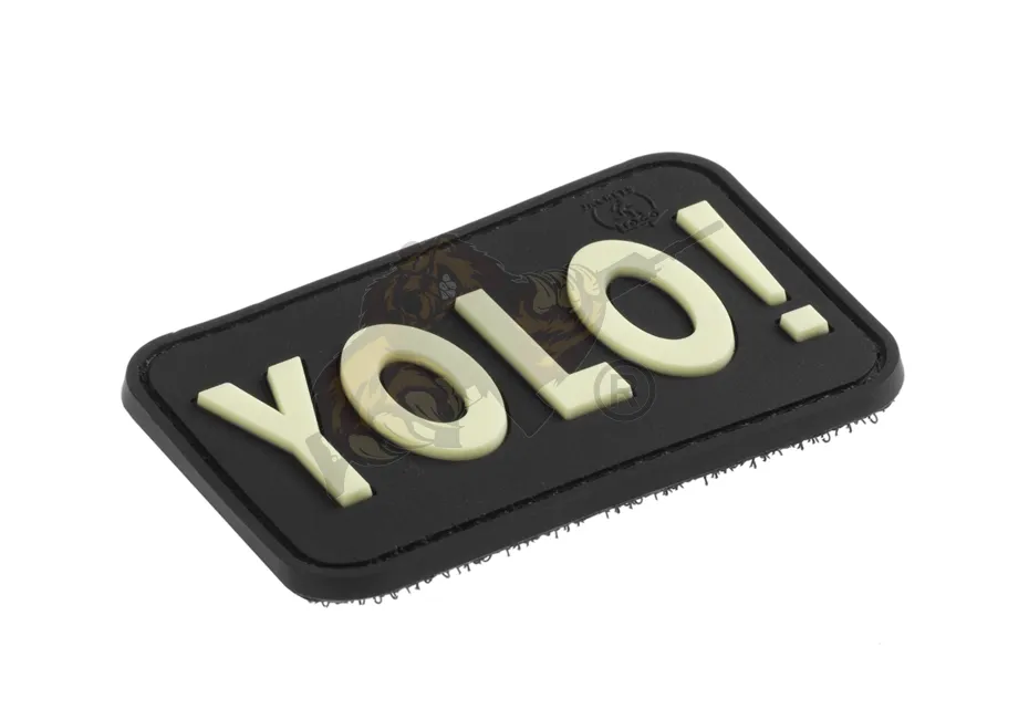 JTG - YOLO (You Only Live Once) - Patch, gid (glow in the dark)
