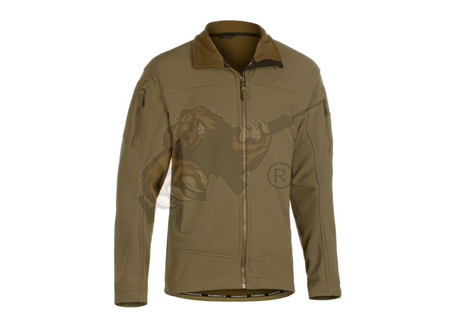 Audax Softshell Jacket in Swamp - Claw Gear S