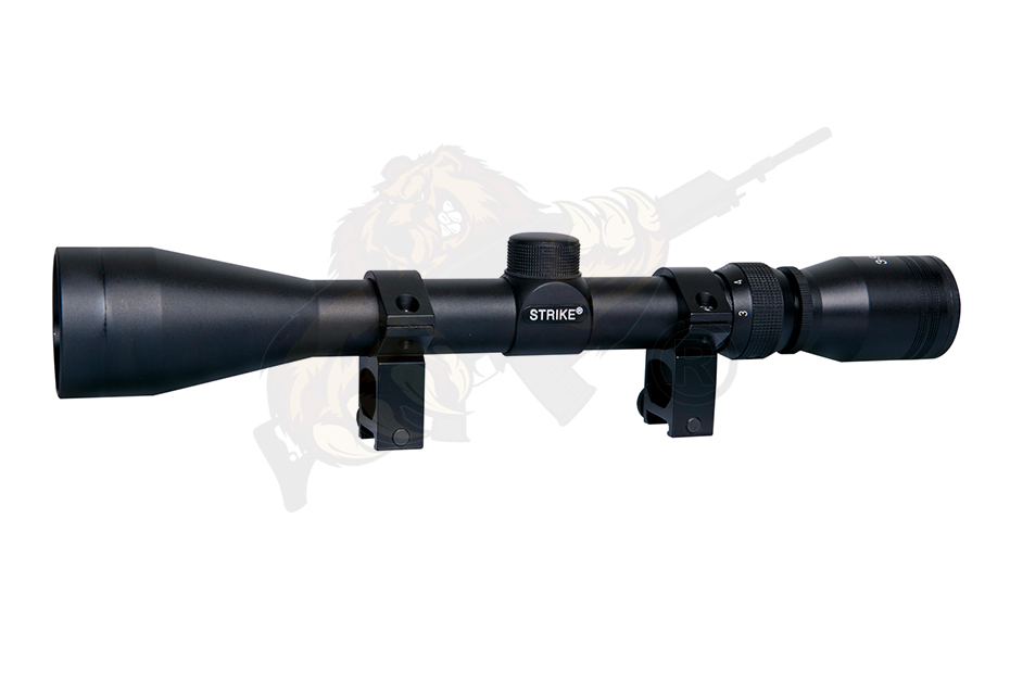 Scope 3-9 X 40 with mount rings