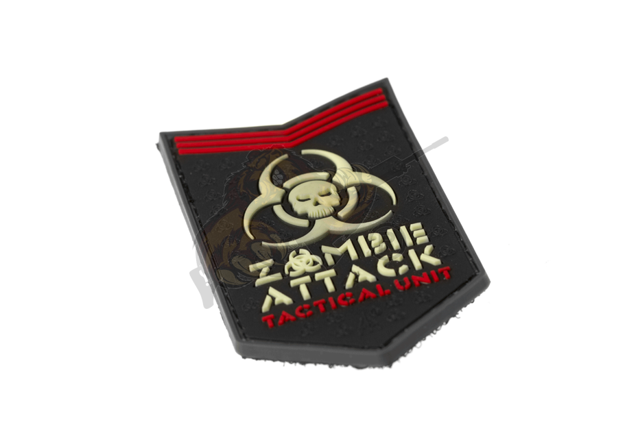 Zombie Attack Rubber Patch Glow in the Dark - JTG