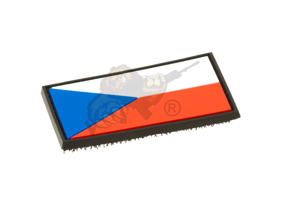 Tschechische Republik Rubber Patch 55x30 Full Color - JTG