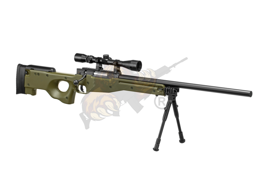 L96 Sniper Rifle Airsoft Set OD - Well -F-