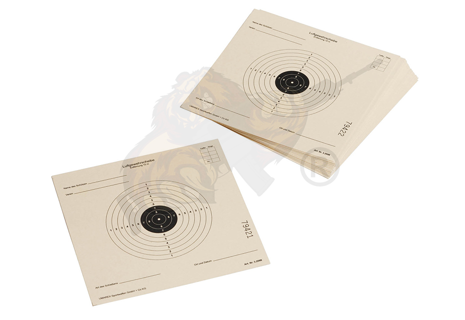 Paper Targets 14x14cm 50pcs - Umarex