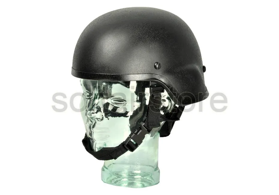 MICH 2000 Replica Helm in Schwarz