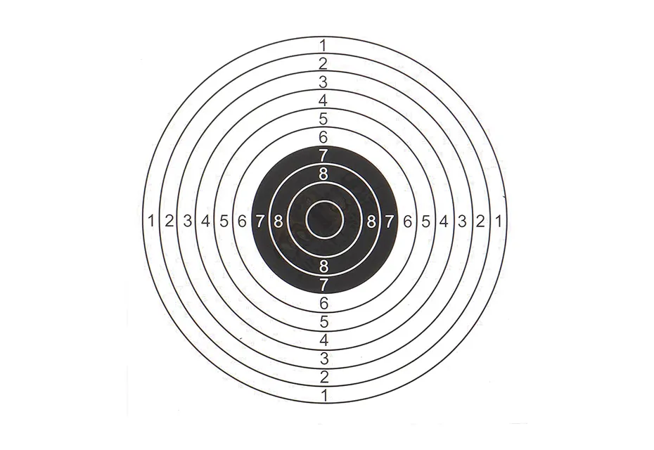 Shooting Target 14x14 cm 100pcs - Guerilla Tactical