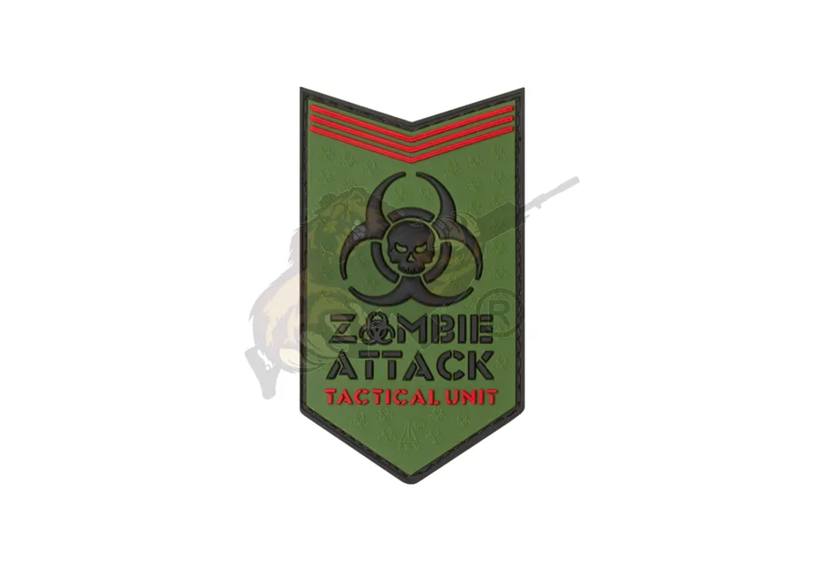 Zombie Attack Rubber Patch Forest - JTG
