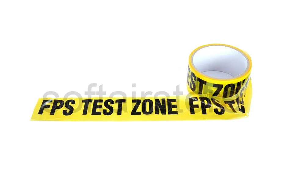 Zone Tape / Absperrband - fps Test Zone