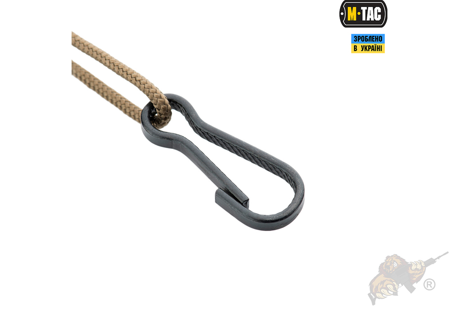 M-Tac Safety Cord with D-ring -Coyote-