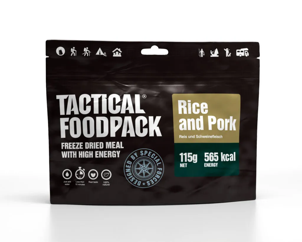 Reisgericht mit Schweinefleisch - TACTICAL FOODPACK