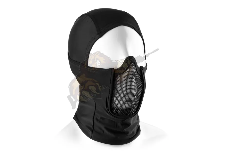 Mk.III Steel Half Face Mask - Gittermaske - Black