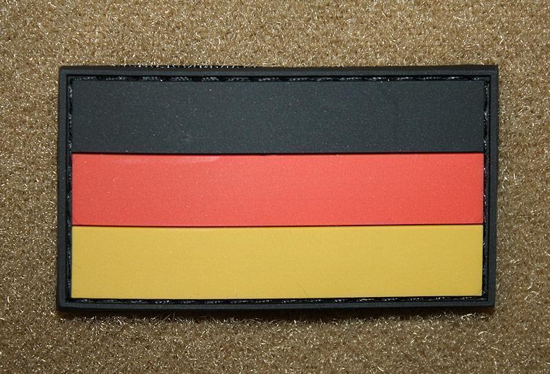 Deutschland Rubber Patch 55x40 True Color - JTG