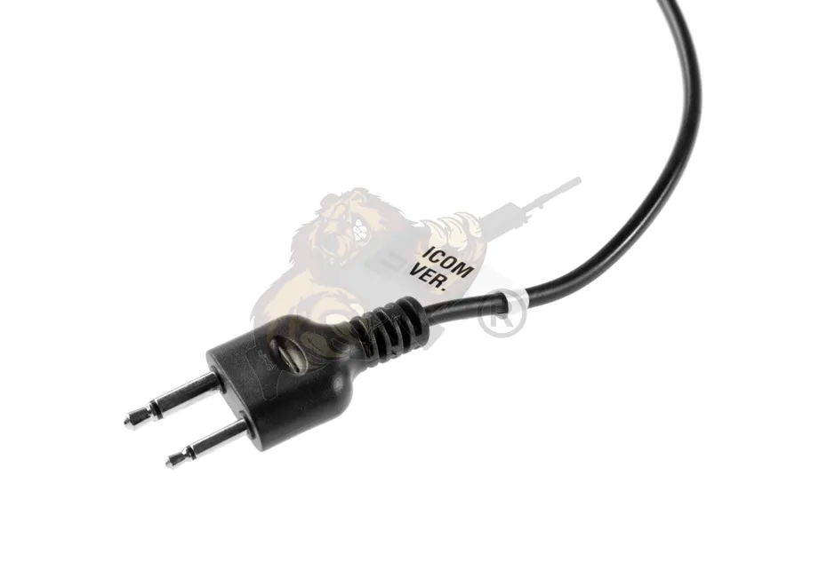 FBI Style Acoustic Headset ICOM Connector - Z-Tactical