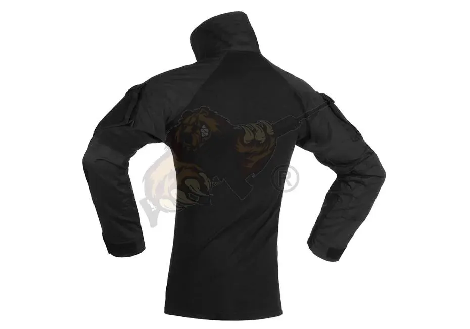 Combat Shirt Farbe Schwarz Größe XS - Invader Gear
