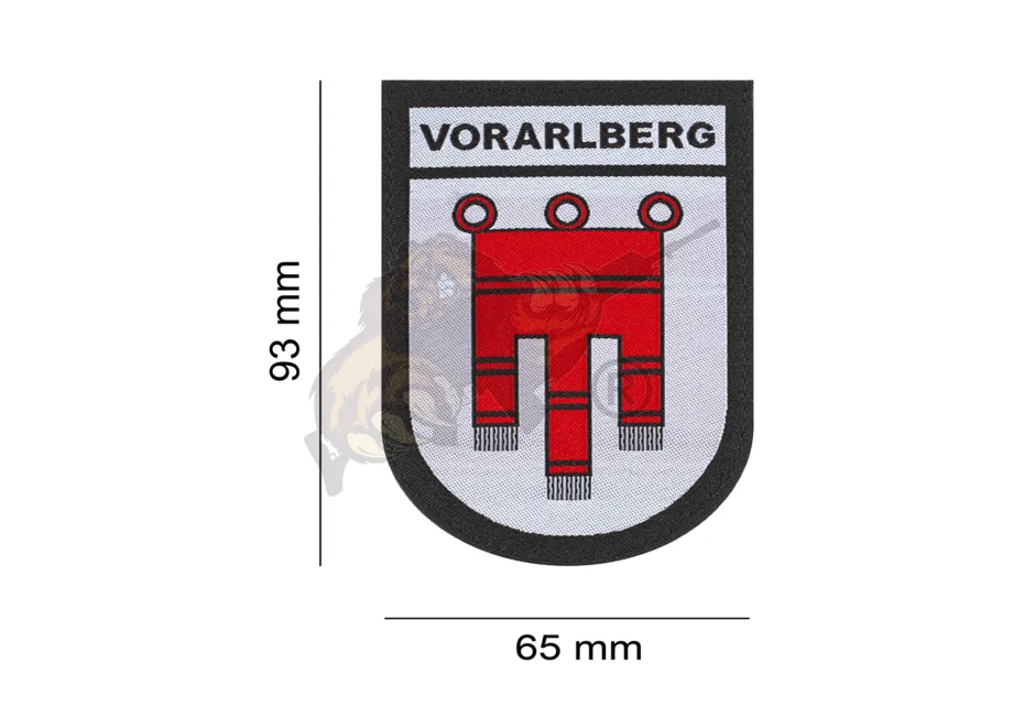 Vorarlberg Shield Patch - Clawgear