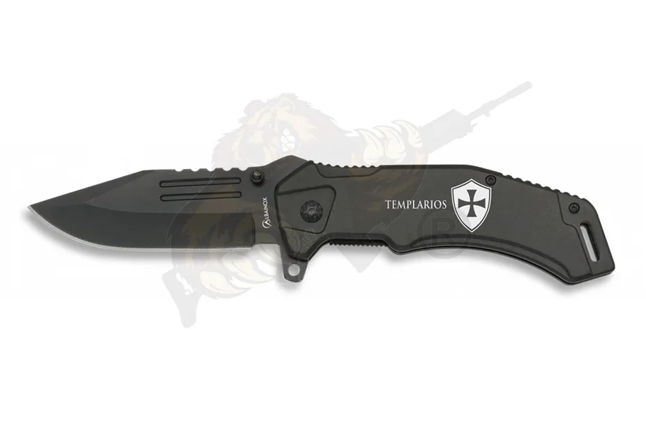 Tactical Pocket Knife Black - GR196