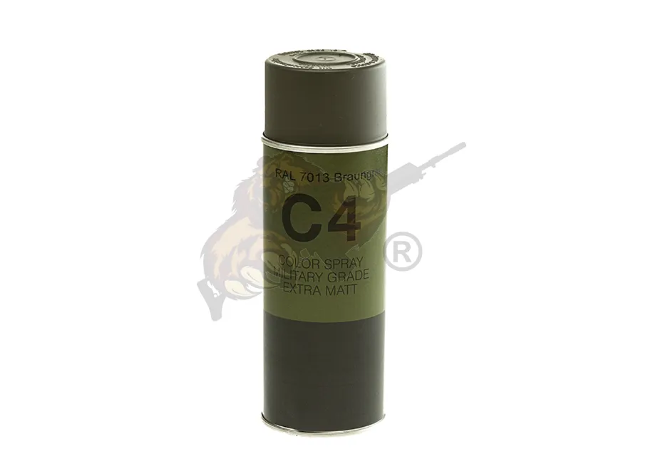 C4 Mil Grade Color Spray in RAL 7013 Braungrau - Armamat
