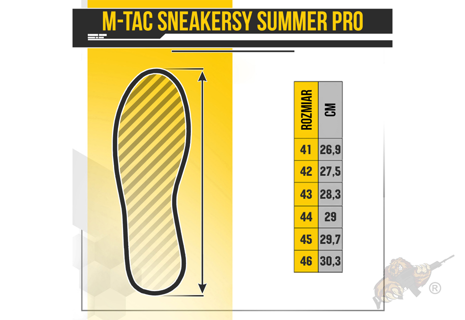 M-Tac Summer Pro Sneakers -Coyote- 44