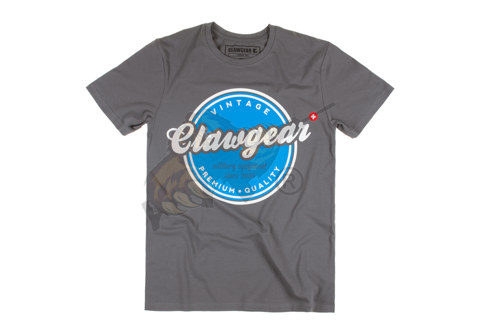 Claw Gear Vintage Tee - T-Shirt in Grey S