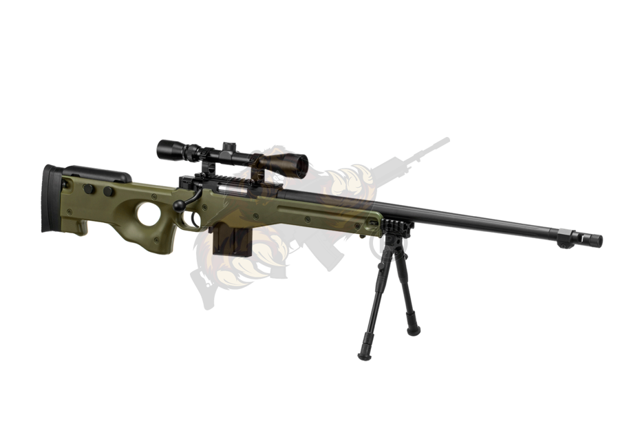 L96 AWP FH Sniper Rifle Airsoft Set Upgraded OD - Well -F-