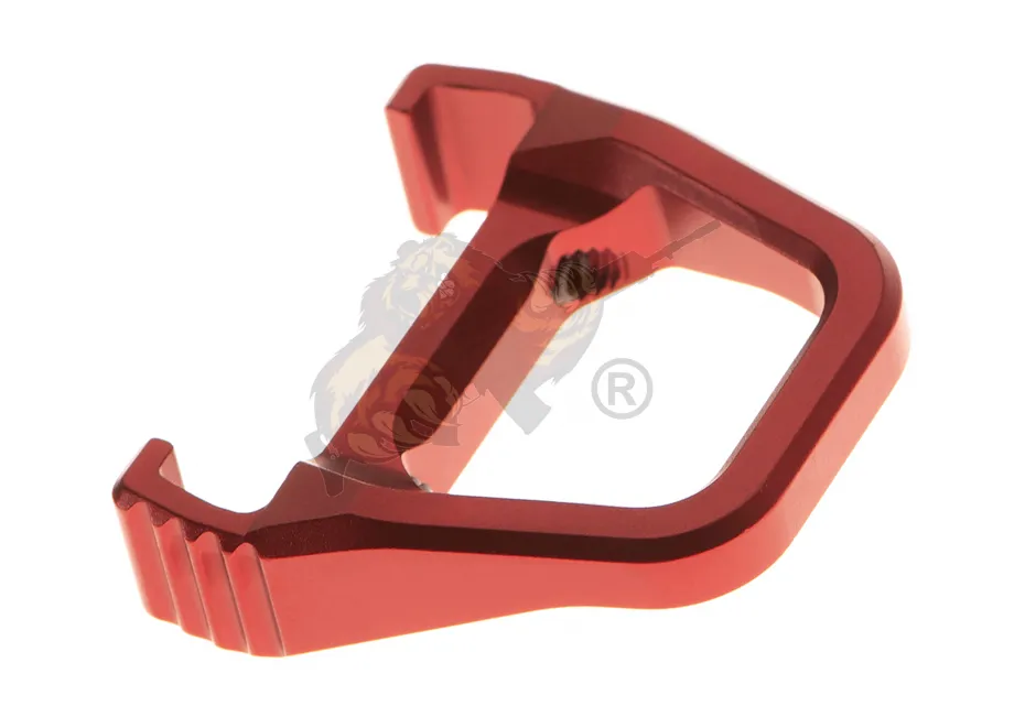 AAP01 CNC Durchlade Ring in Rot