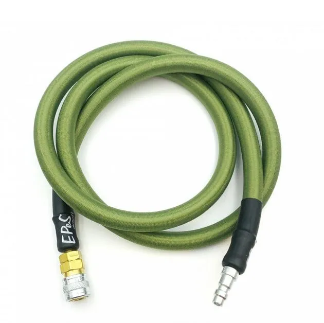HPA 115cm S&F hose Mk.II with braided cover - oliv - EPes