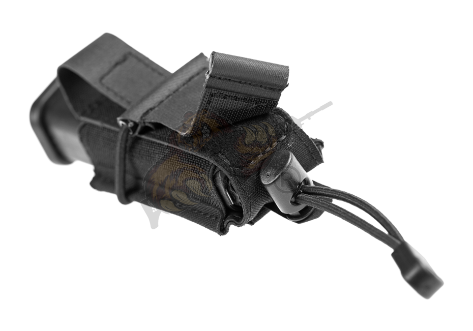 9mm Backward Flap Mag Pouch Black - Claw Gear