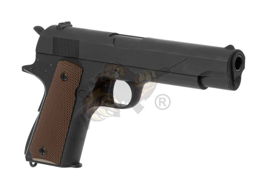 Cyma M1911 CM.123 Airsoft Pistole Black - max 0,5 Joule