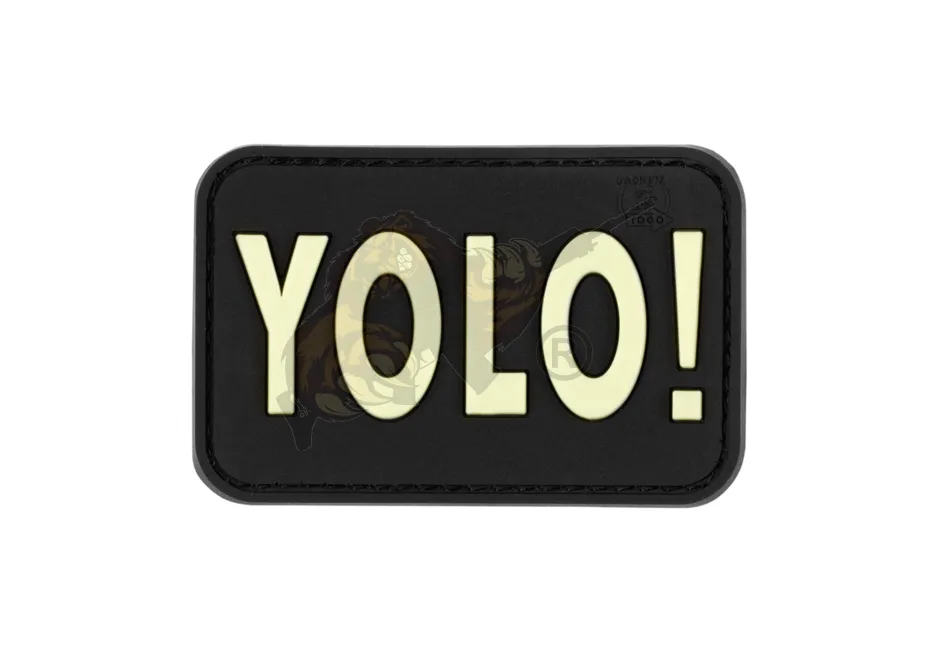 JTG - YOLO (You Only Live Once) - Patch, gid (glow in the dark)