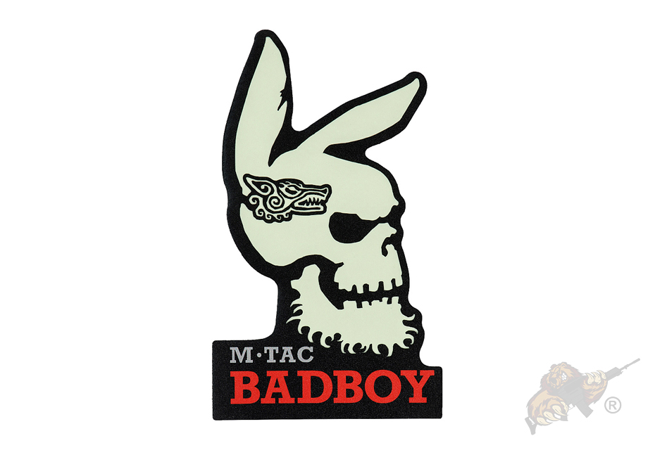 M-Tac patch Bad Boy (Tattoo) -Black/GID-