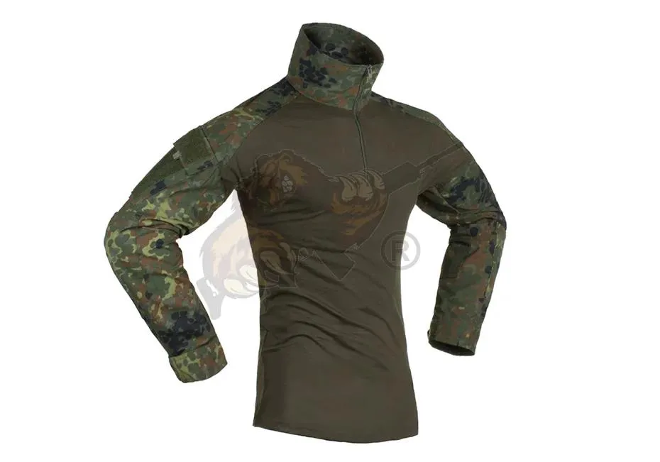Combat Shirt Farbe Flecktarn Größe S - Invader Gear
