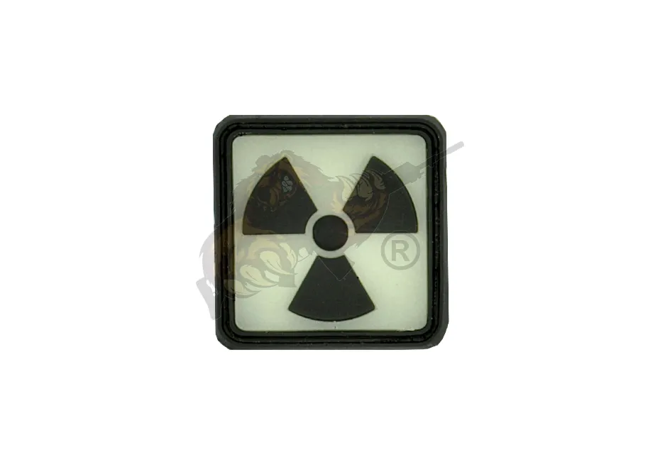 JTG - Radioactive Rubber Patch Black Ghost