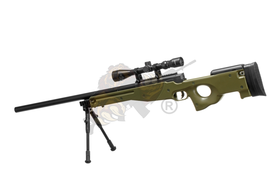 L96 Sniper Rifle Airsoft Set OD - Well -F-