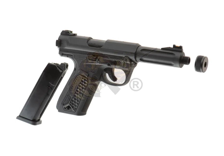 AAP01 Assassin Airsoft Pistole GBB in Schwarz - Action Army