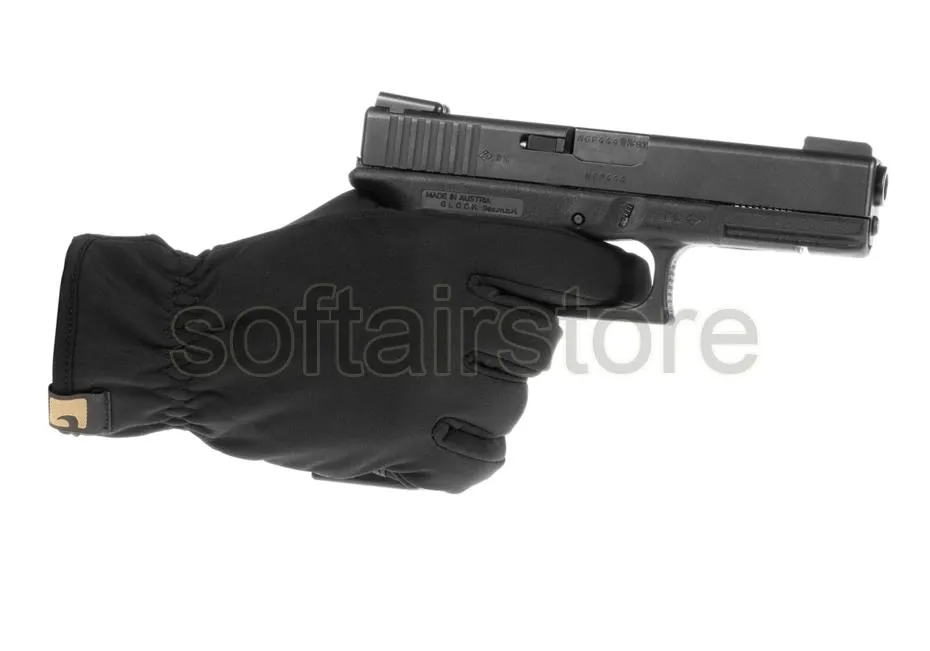 Softshell Gloves - leichte Softshell Handschuhe in Schwarz - Claw Gear